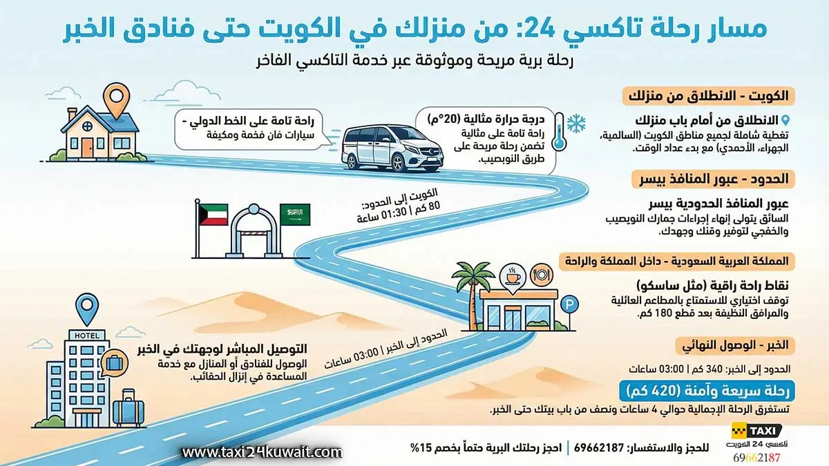 تاكسي توصيل الخبر