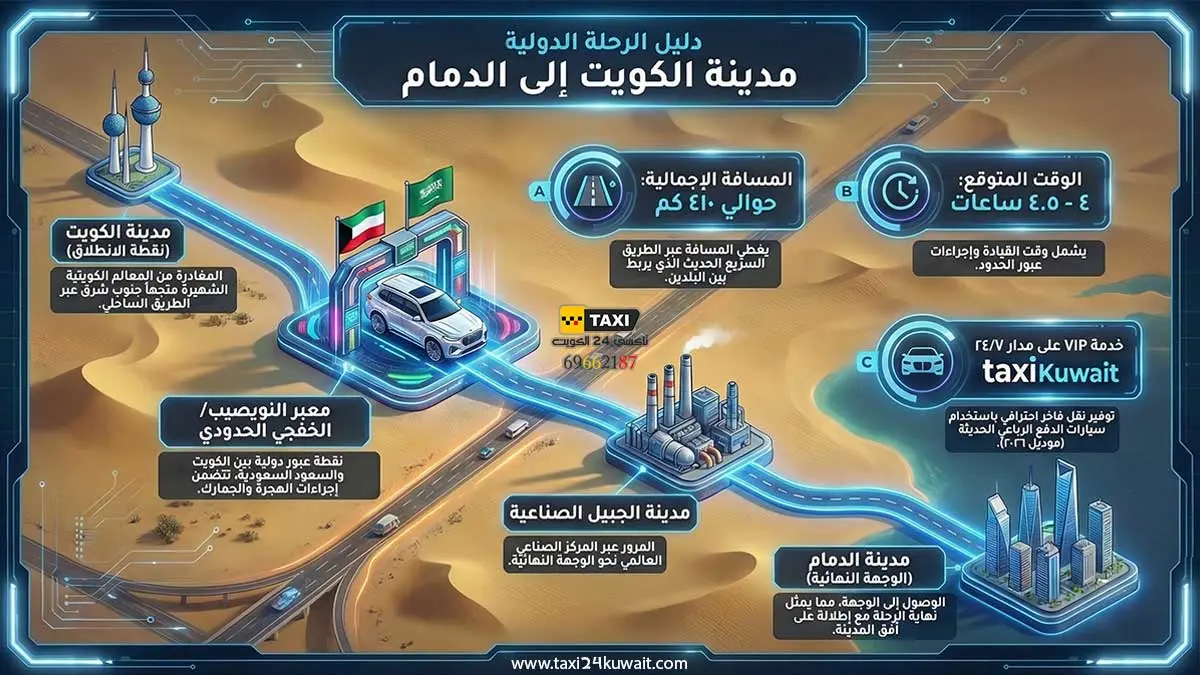 تاكسي توصيل الي مطار الدمام