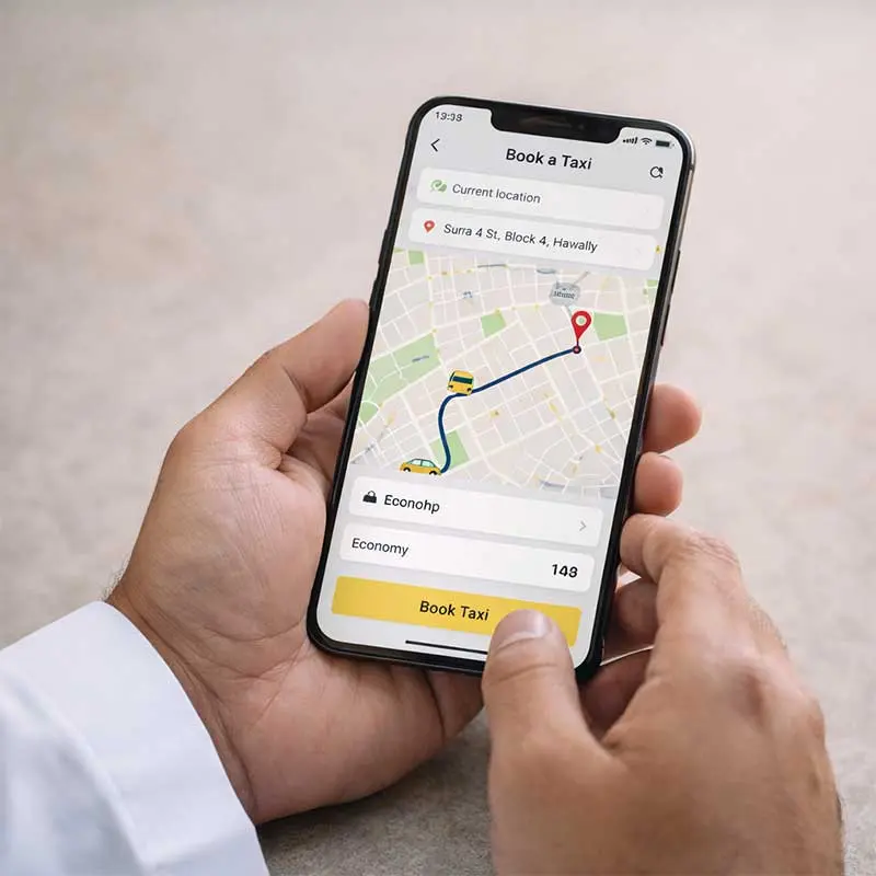 حجز تاكسي مطار الكويت