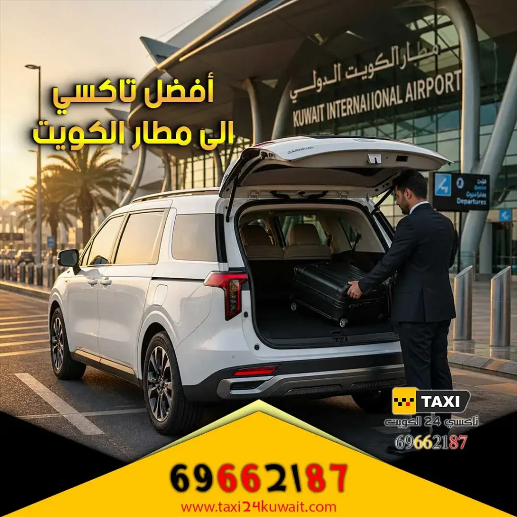 أفضل تاكسي الى مطار الكويت
