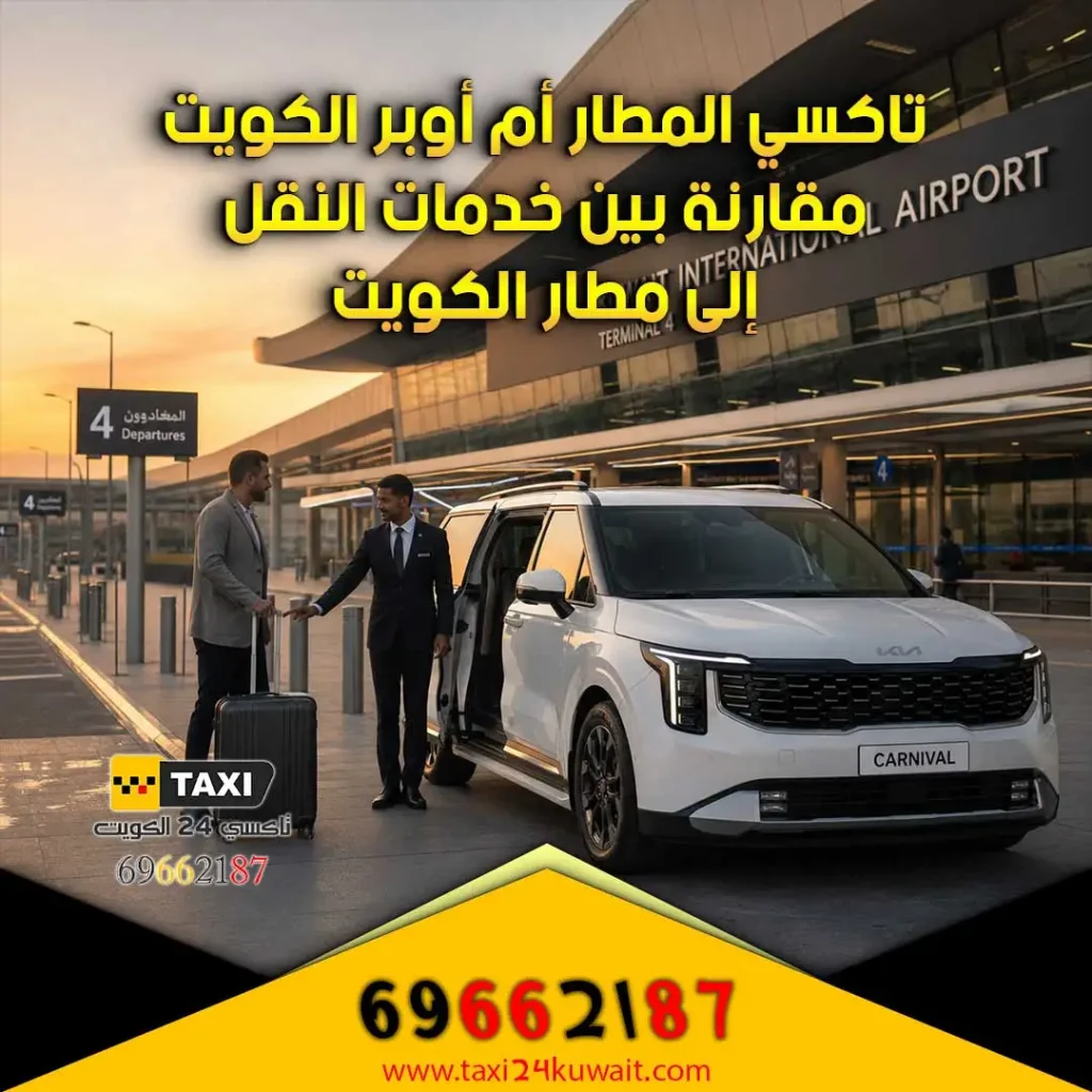 تاكسي المطار أم أوبر الكويت