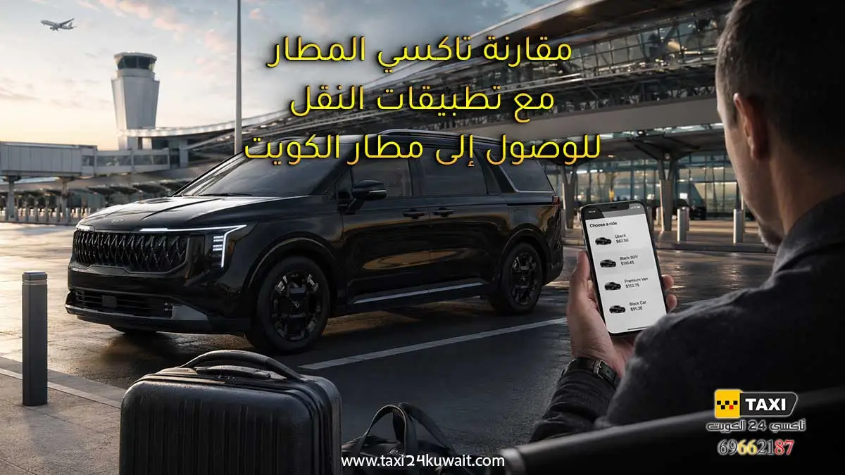 كم سعر تاكسي الى مطار الكويت