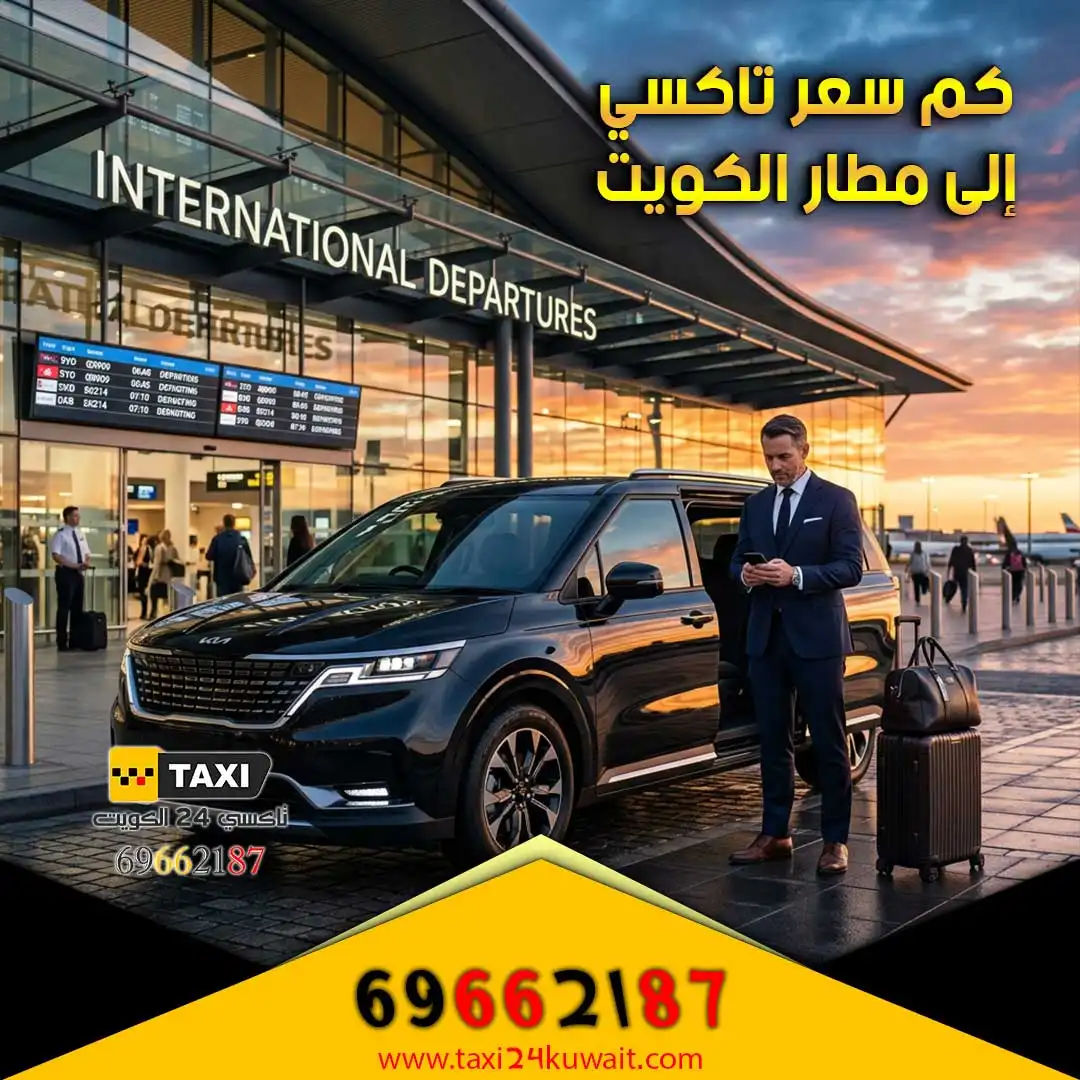 كم سعر تاكسي إلى مطار الكويت