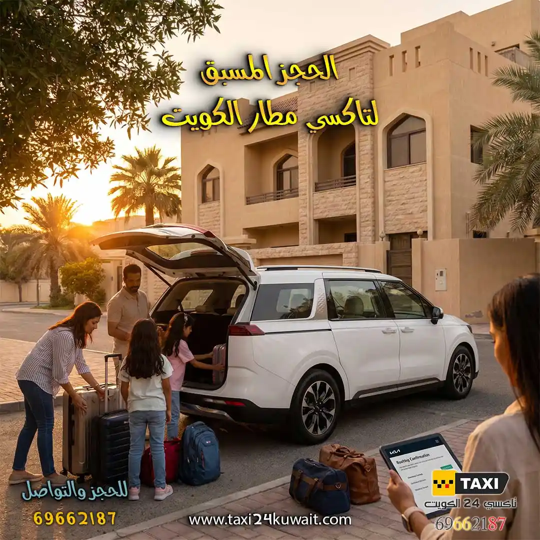 كيف احجز تاكسي مطار الكويت